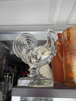 Paden City Glass Chanticleer Roosters