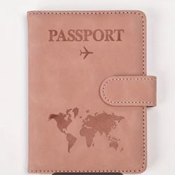 Brand New Elegant RFID Multifunctional Passport Bag, PU Leather Wallet