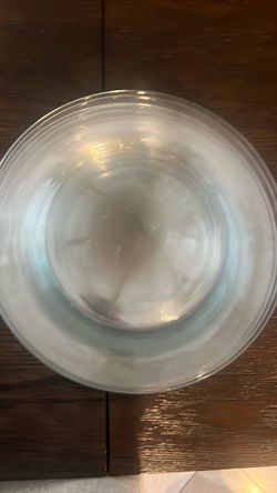 Glass dinner plates