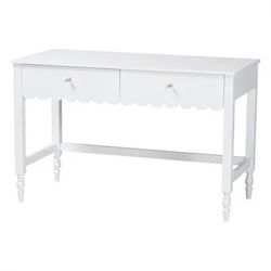 Baxton Studio Roni Writing Desk With Drawers