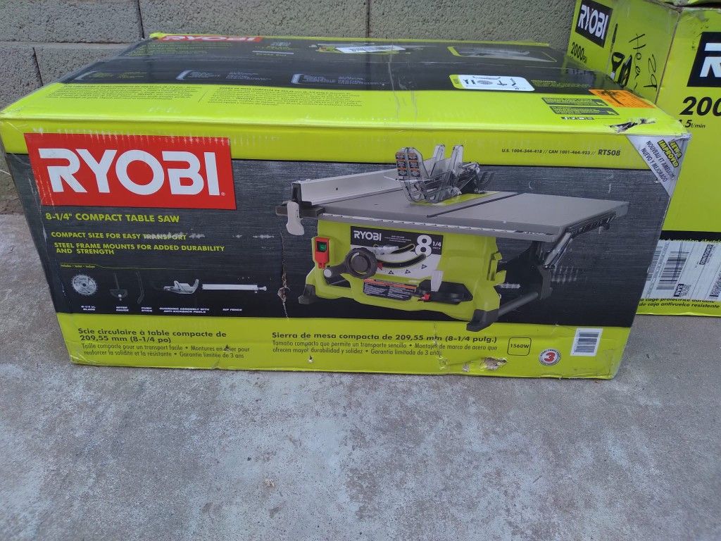 RYOBI 13 Amp 81/4 inch Table Saw RYOBI Tools atelieryuwa.ciao.jp