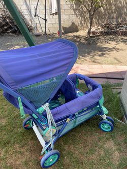 Vintage 80s-90s Graco Duo XLI Double Stroller Rare Hard To Find See Puctures For Conditions Thumbnail