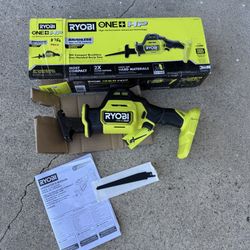 RYOBI ONE+ HP 18V Brushless Cordless Compact One-Handed Reciprocating Saw (Tool Only)  