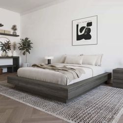 Luxury Bed Frame (Queen - Look Through Photos)