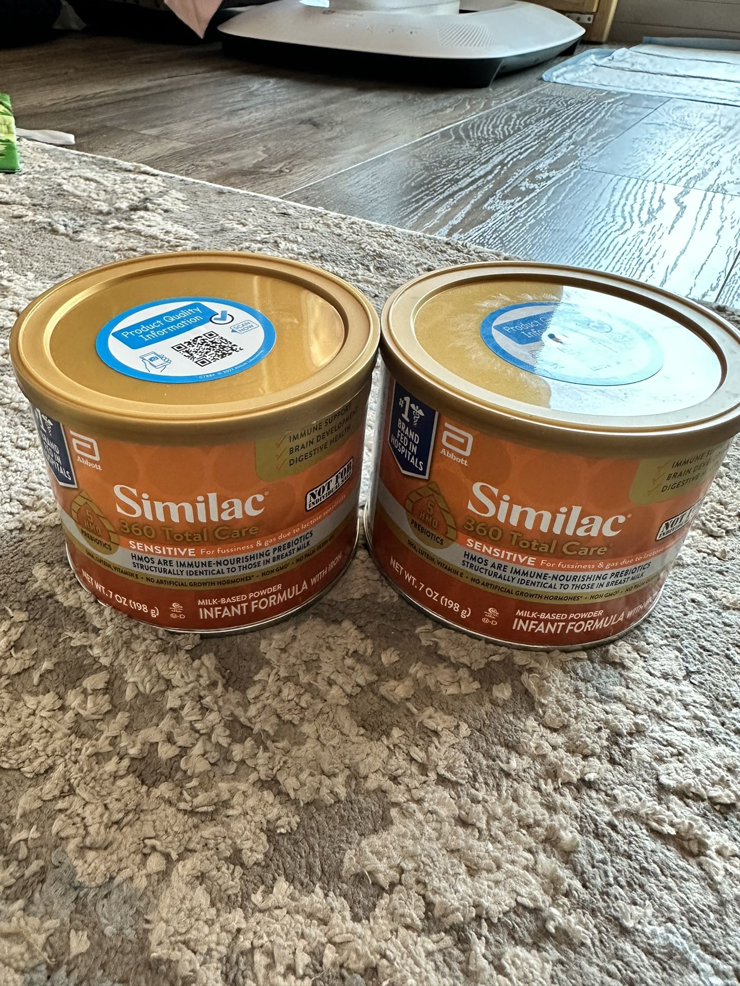 Sensitive 360 Total Care For Baby Feeding $15 FOR BOTH CANS
