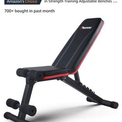 Brand New Pasyou Adjustable Workout Bench