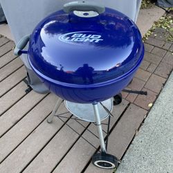 Weber Bud Light branded BBQ