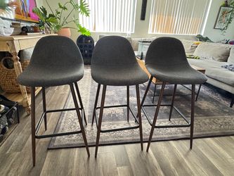 Counter height barstool