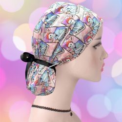 Halloween Scrub Cap
