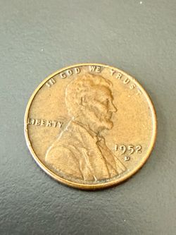 1952 d wheat penny