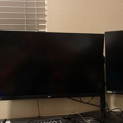 2 LG Ultra Gear 32 Inch Monitors