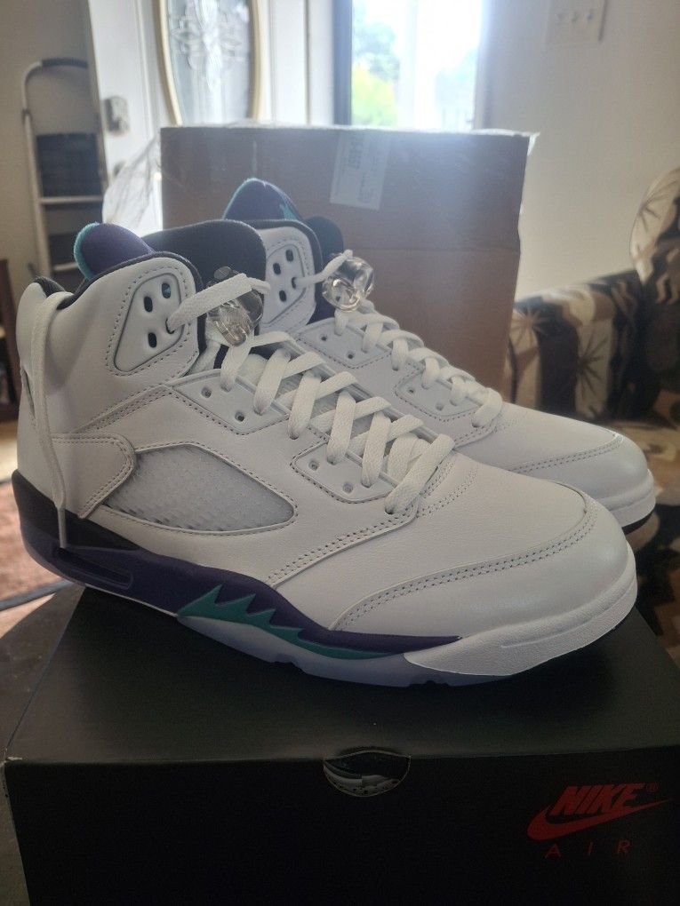 JORDAN RETRO 5 GRAPE Fresh Prince 10men
