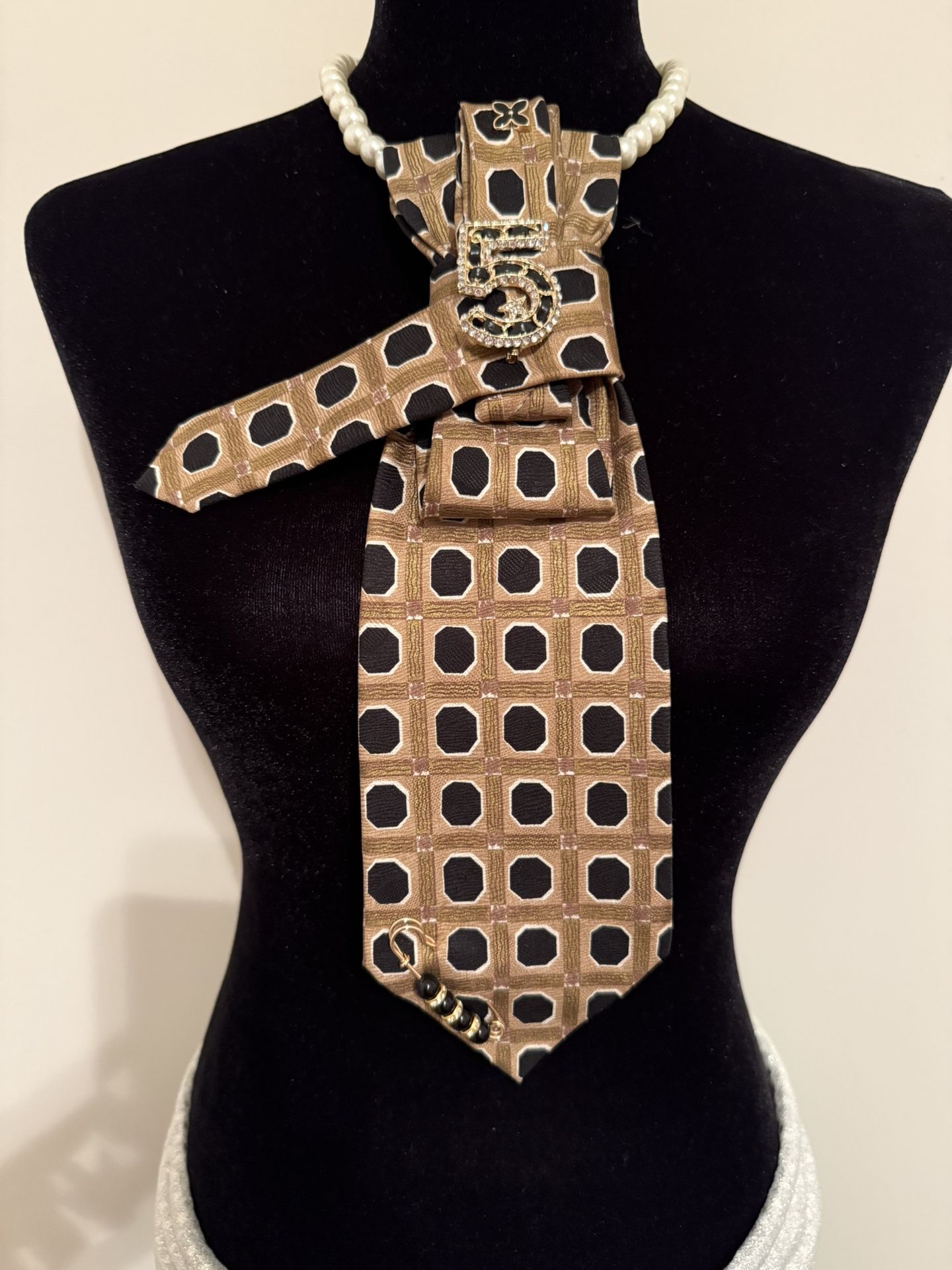 Custom Necktie Necklace, One Of A Kind. $35.