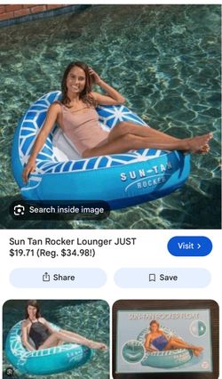 Sun Tan Pool Rocker