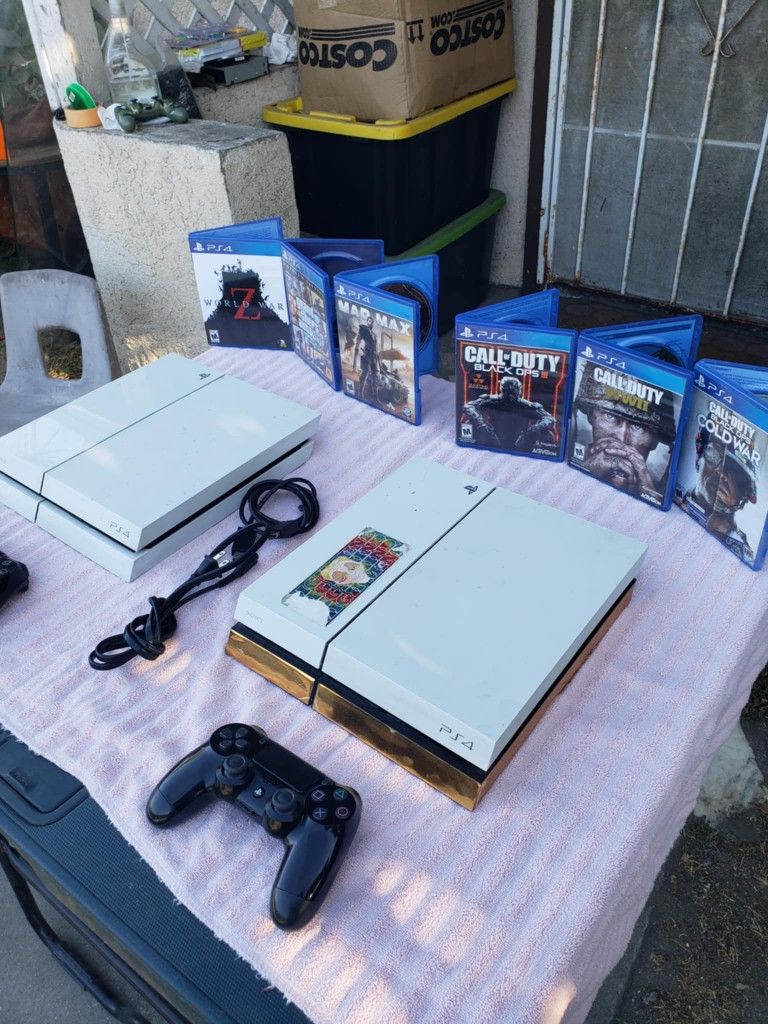 $200! Any 3 Games, 1 Original Controller & Playstation 4 PS4 500GB, $200! Any PS4. OR $400! Both PS4 Combo. Trade are welcome
