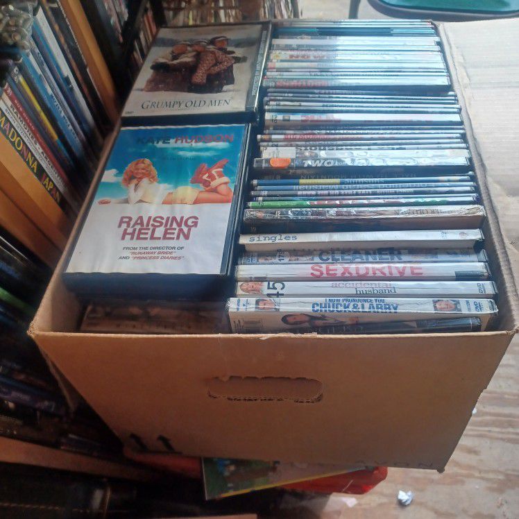 Box full Of,dvds