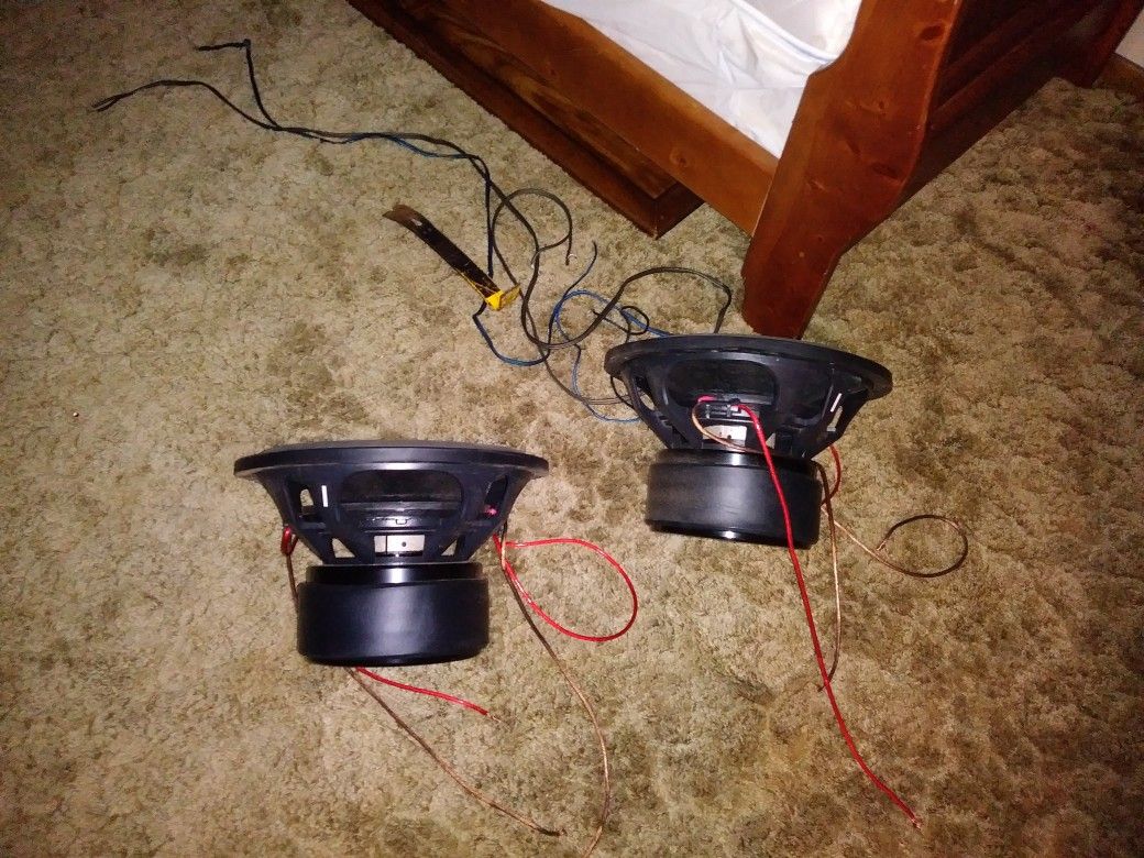 2 - American bass godfather 15 s 2 - 3600 watt massive amps