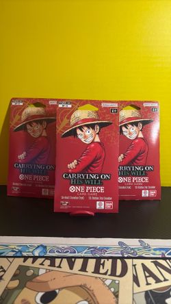 One piece: carrying on his will op-13