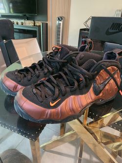 Nike Air Foamposite Black Habanero Red-Black