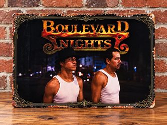 Boulevard Nights Decorative Metal Tin Sign