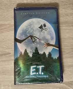 E.T. The Extra-Terrestrial Limited Edition VHS Sealed