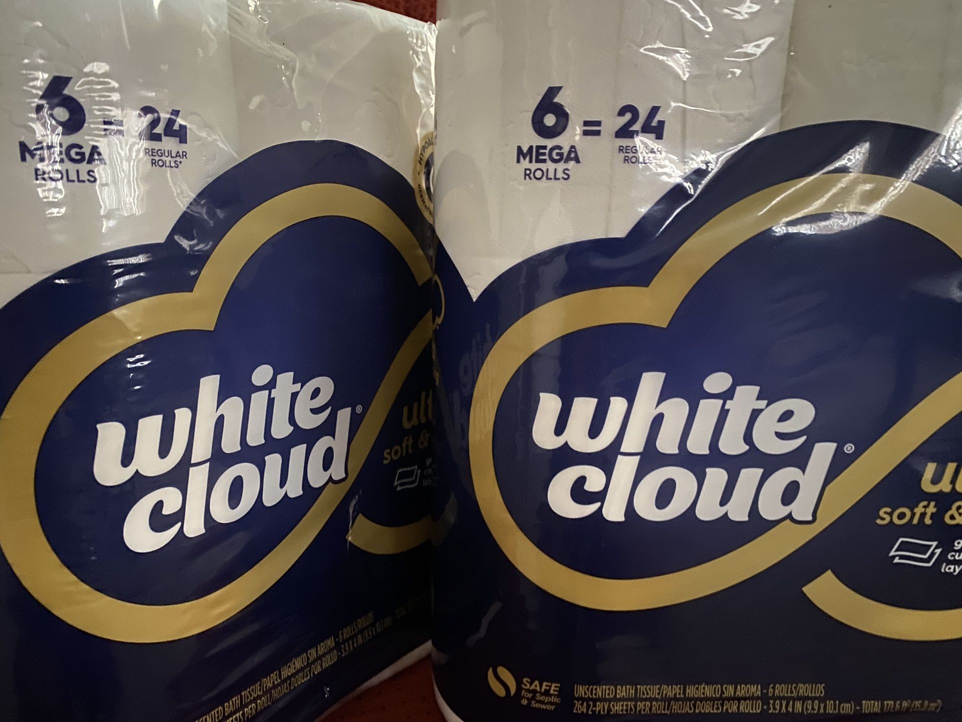 White Cloud Bath Tissue