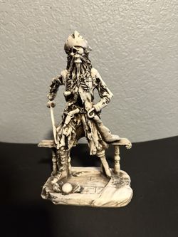 Pirate Figure Sculpture