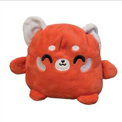 Teeturtle Reversible Happy Angry Red Panda Plush 4" Stuffed Animal Kawaii Cute