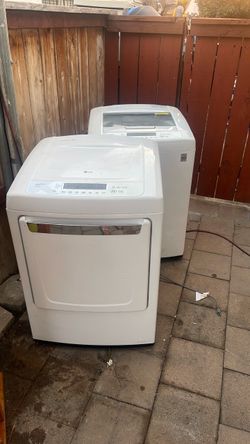 Washer and Dryer LG