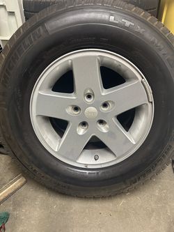 Jeep rims and tires