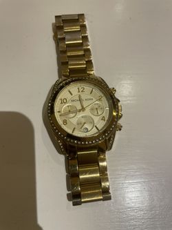Michael Kors Blair Gold Women Wristwatch Mk5166