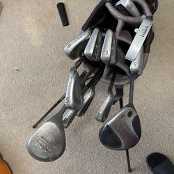 Taylor Made Burner Irons With Bag