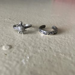 Silver Toe Rings