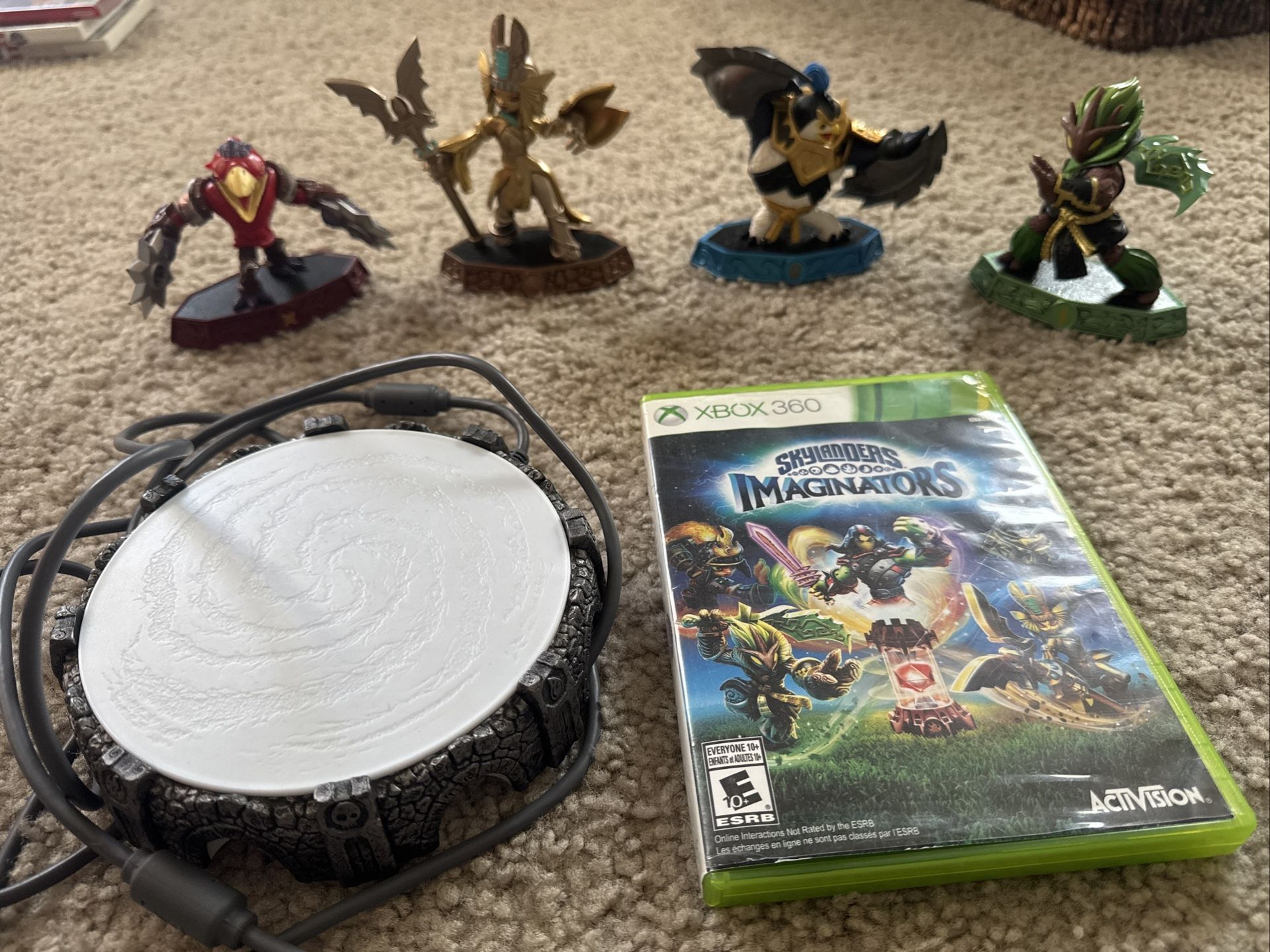 Skylanders Imaginators Game (Xbox 360) With Portal and 4 Characters