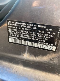 2012 Volkswagen Passat