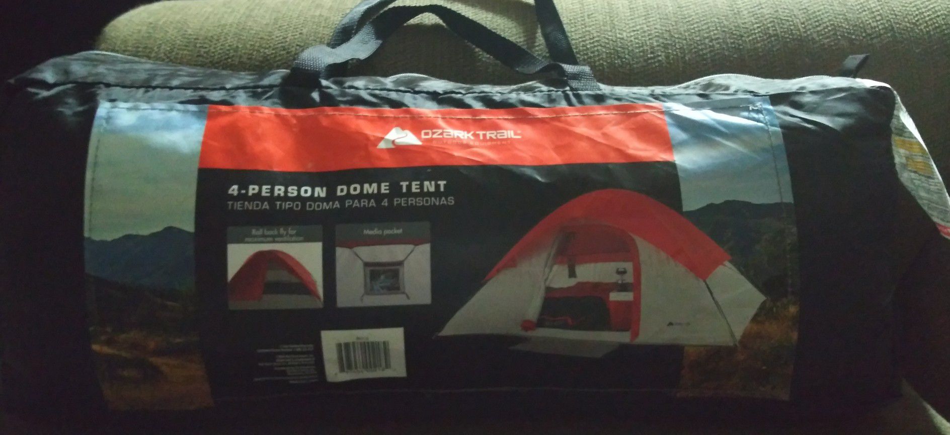 Ozark Trail 4person done tent