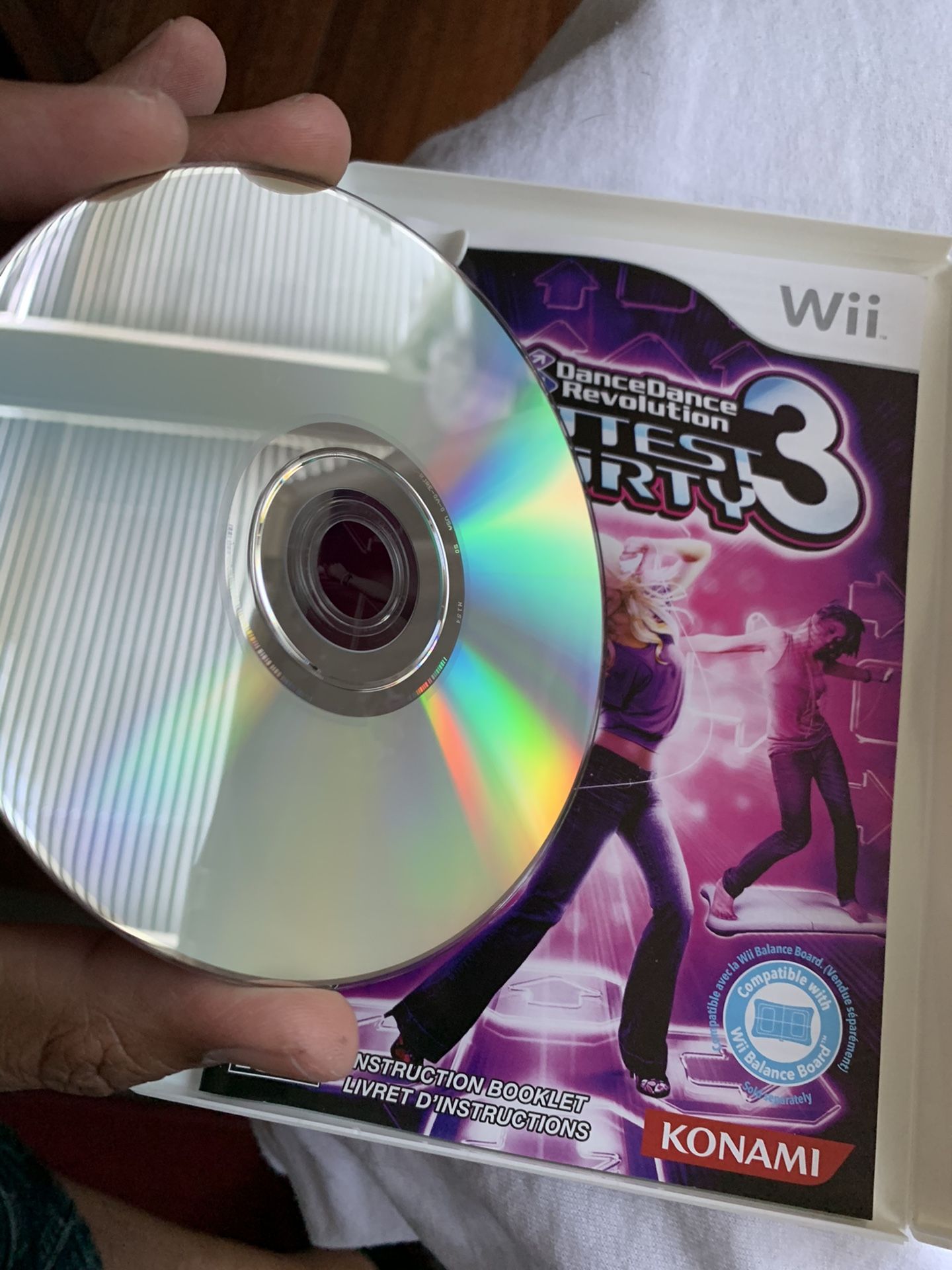 nintendo wii dance dance revolution 3 hottest party