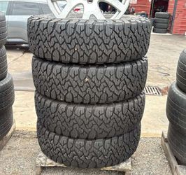 285 70 17 BFGoodrich Ko3 Set of 4 Used Very Clean Condition