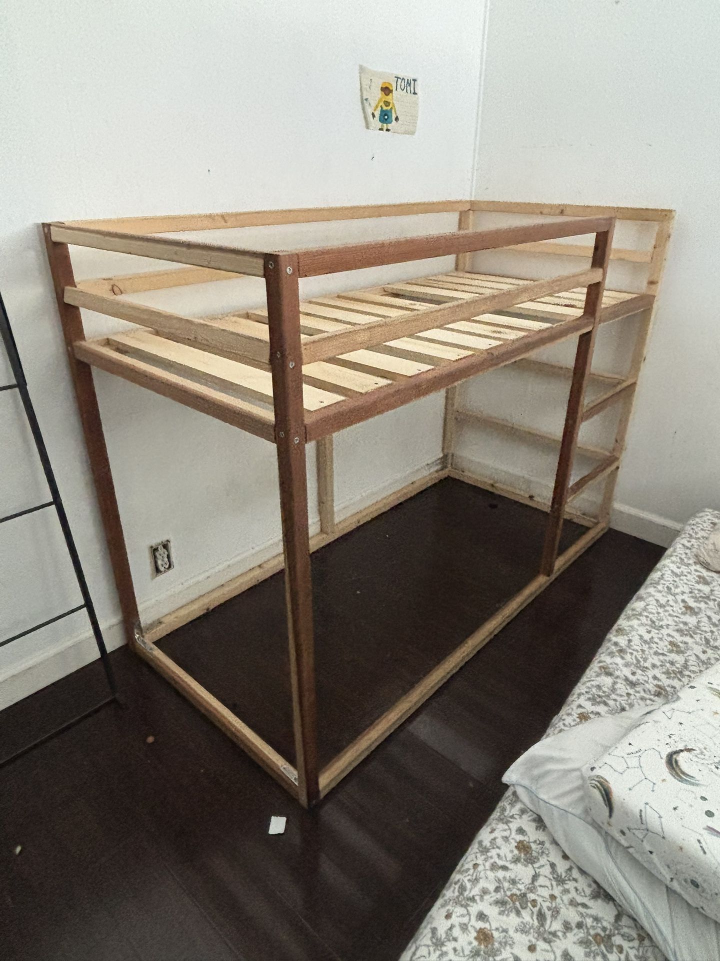 Toddler Bed Frame Loft FREE