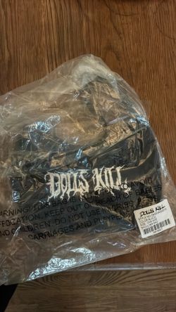 Dolls kill black shoulder bag