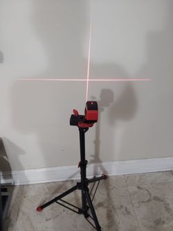 Laser + tripod