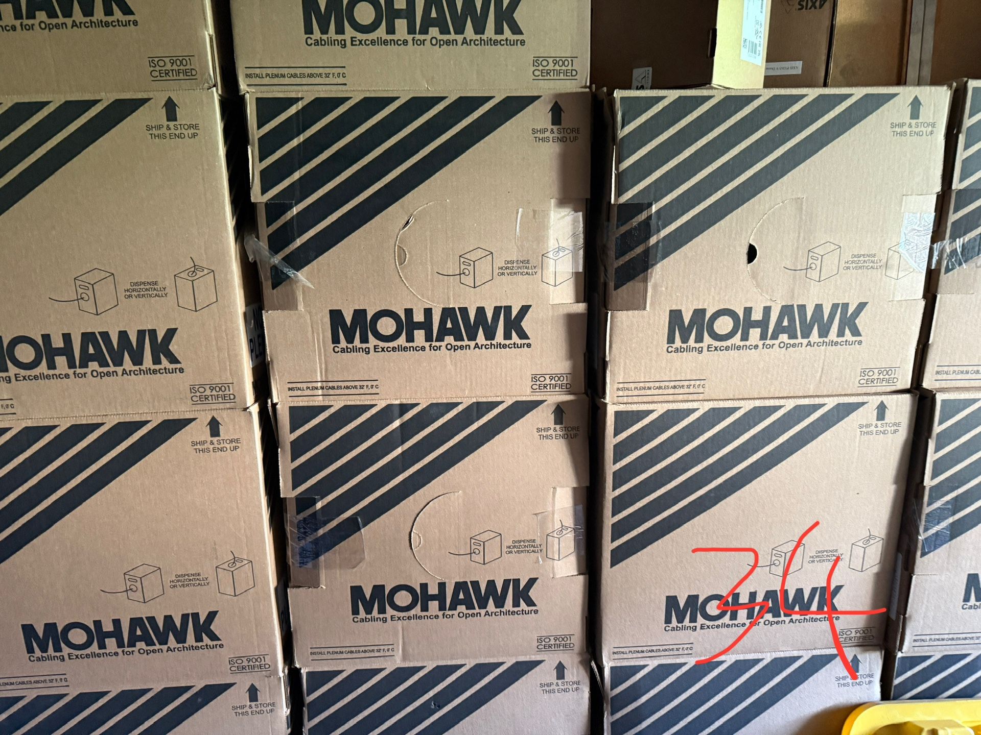 Cat6e mohawk 1000 Ft