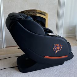 Body Massage Chair Shiatsu Heat Zero Gravity - A200 NFL Chicago Bears