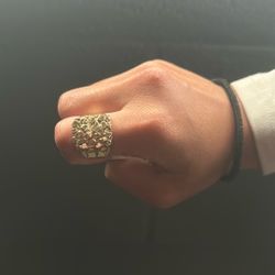 10k Nugget Ring
