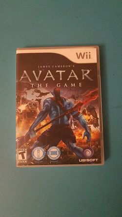 James Cameron's avatar the game wii