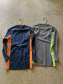2 Medium Rash Guards 