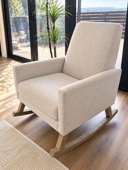 Pottery Barn Kids Upholstered Rocking Chair / Nursery Rocker