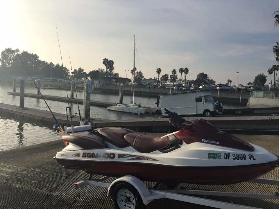 Ultra RARE, 2000 Seadoo LRV 4seat jetski. Rotax engine Fishing Boat