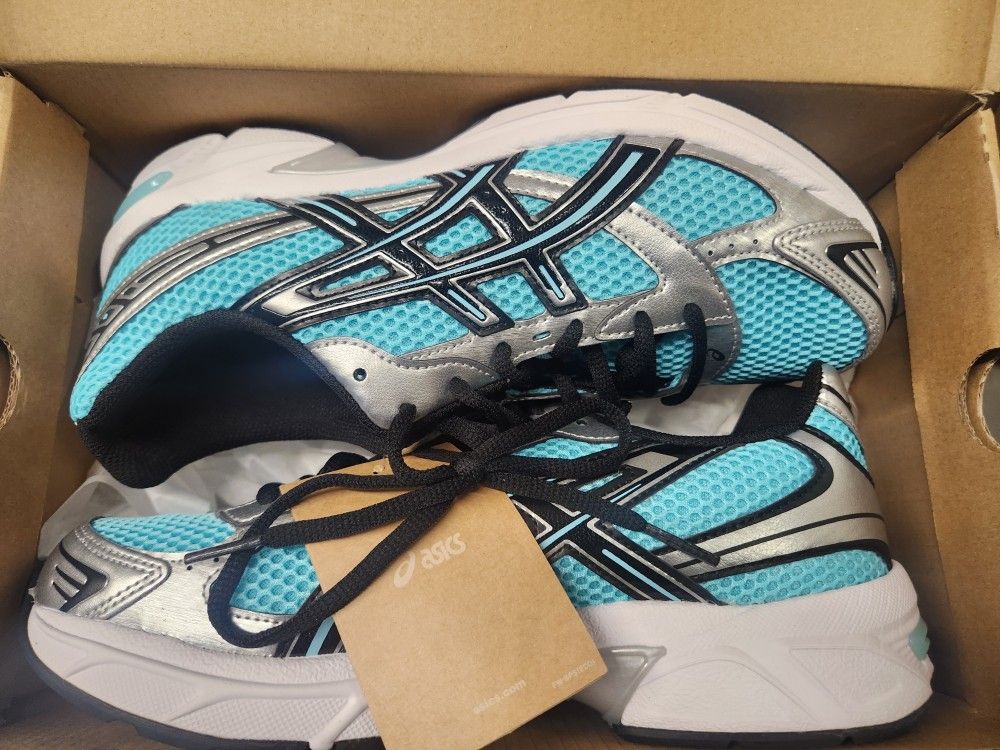 Asics Blue And Black