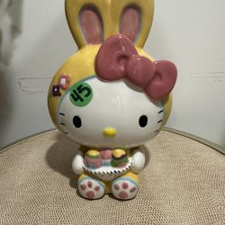 Hello Kitty Easter Bunny Ceramic